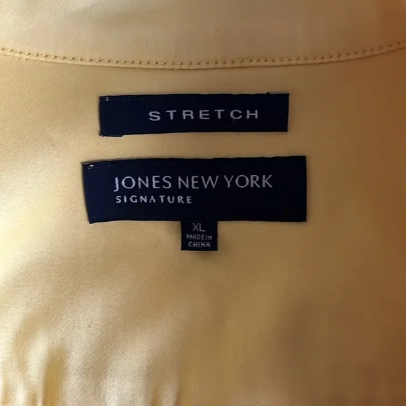 Jones New York Signature Light Yellow Jacket - Picture 4 of 11